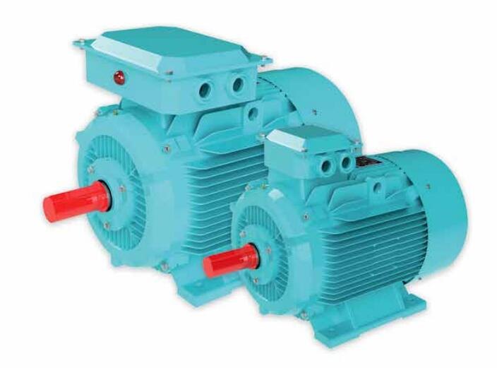 Low-voltage high-efficiency three-phase induction motor