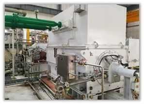 Medium-voltage induction motors for compressors