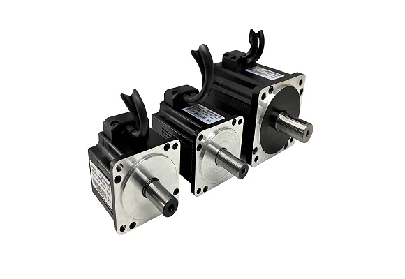 Compact low-voltage servo motors
